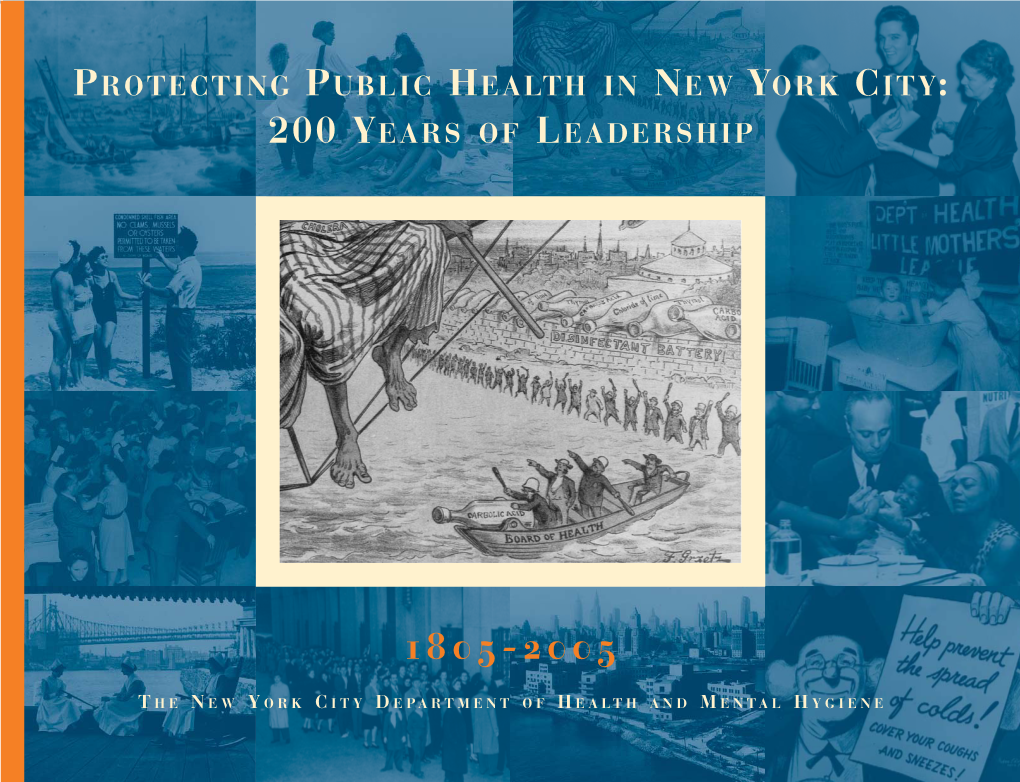 Protecting Public Health in New York City: 200 Years of Leadership