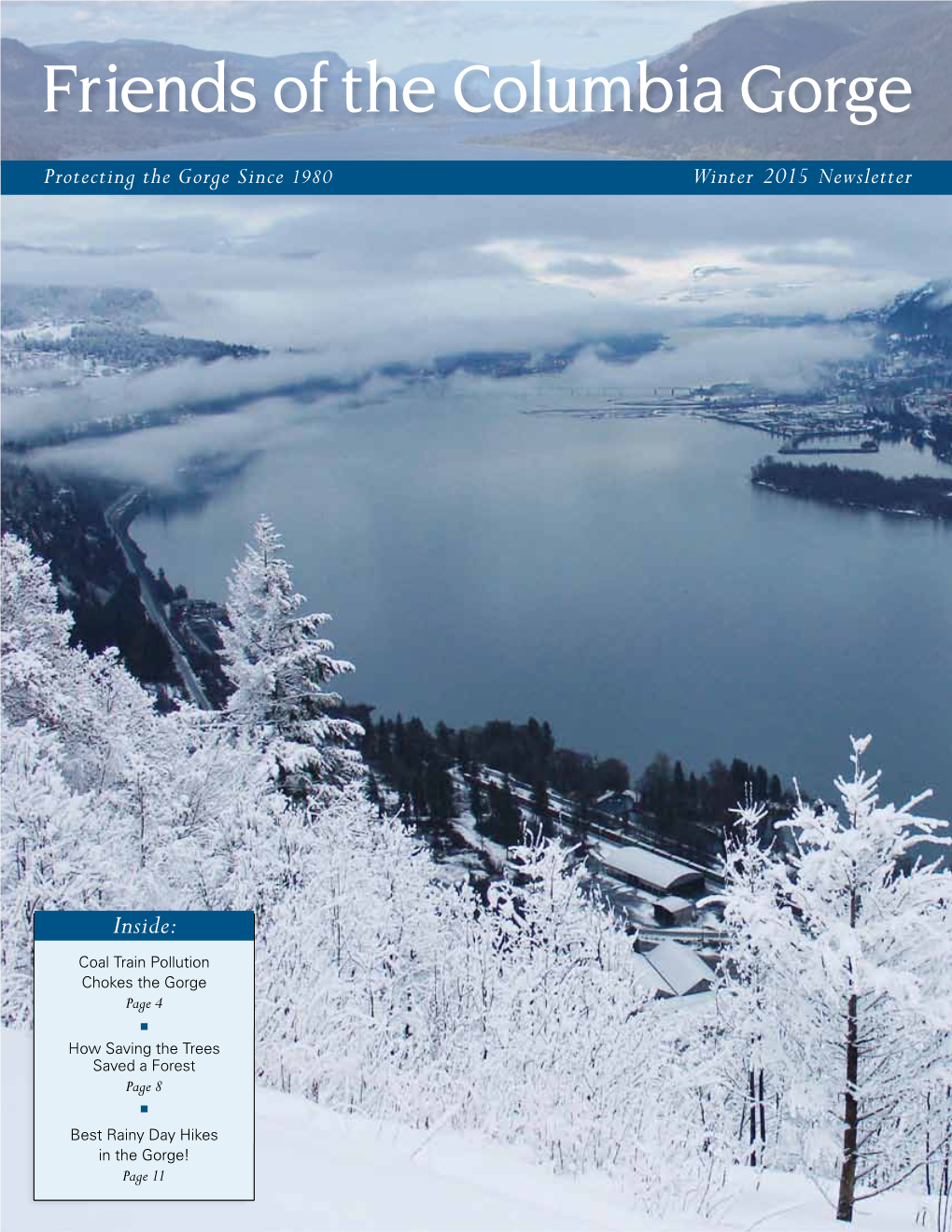 Winter 2015 Newsletter