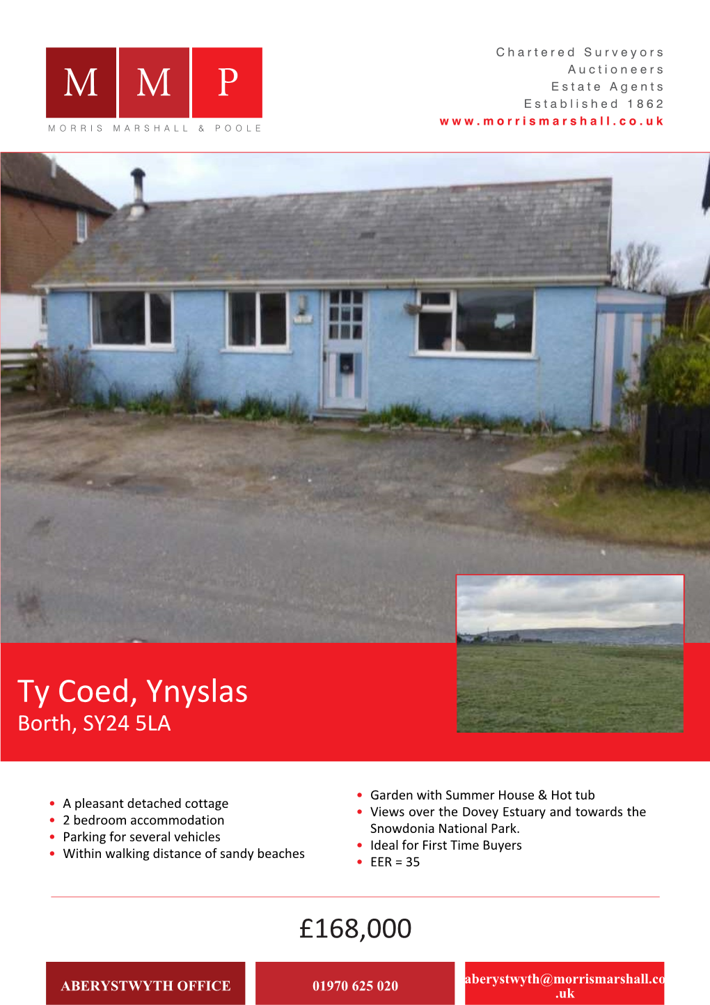 Ty Coed, Ynyslas Borth, SY24 5LA