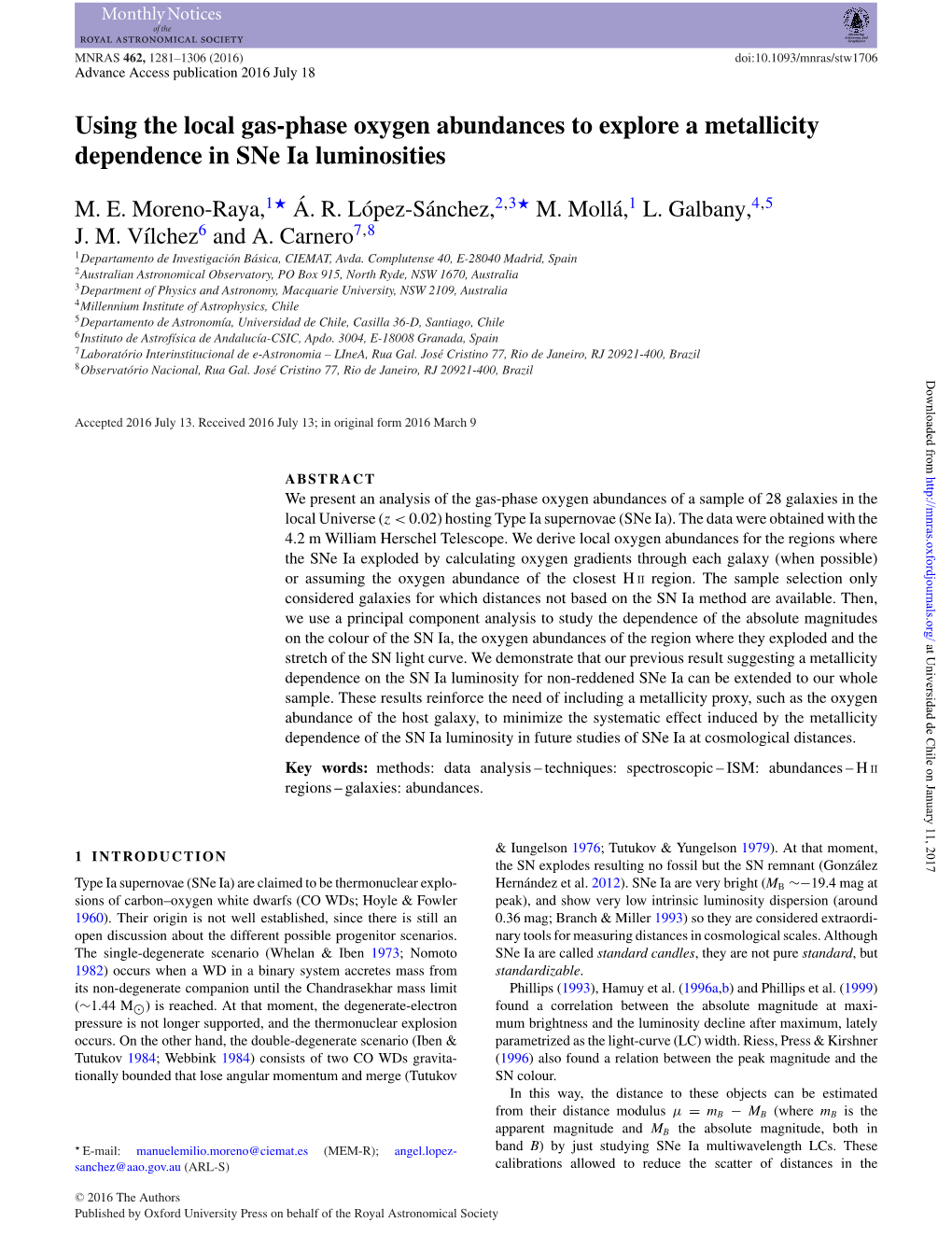 Using the Local Gas-Phase Oxygen Abundances to Explore a Metallicity Dependence in Sne Ia Luminosities