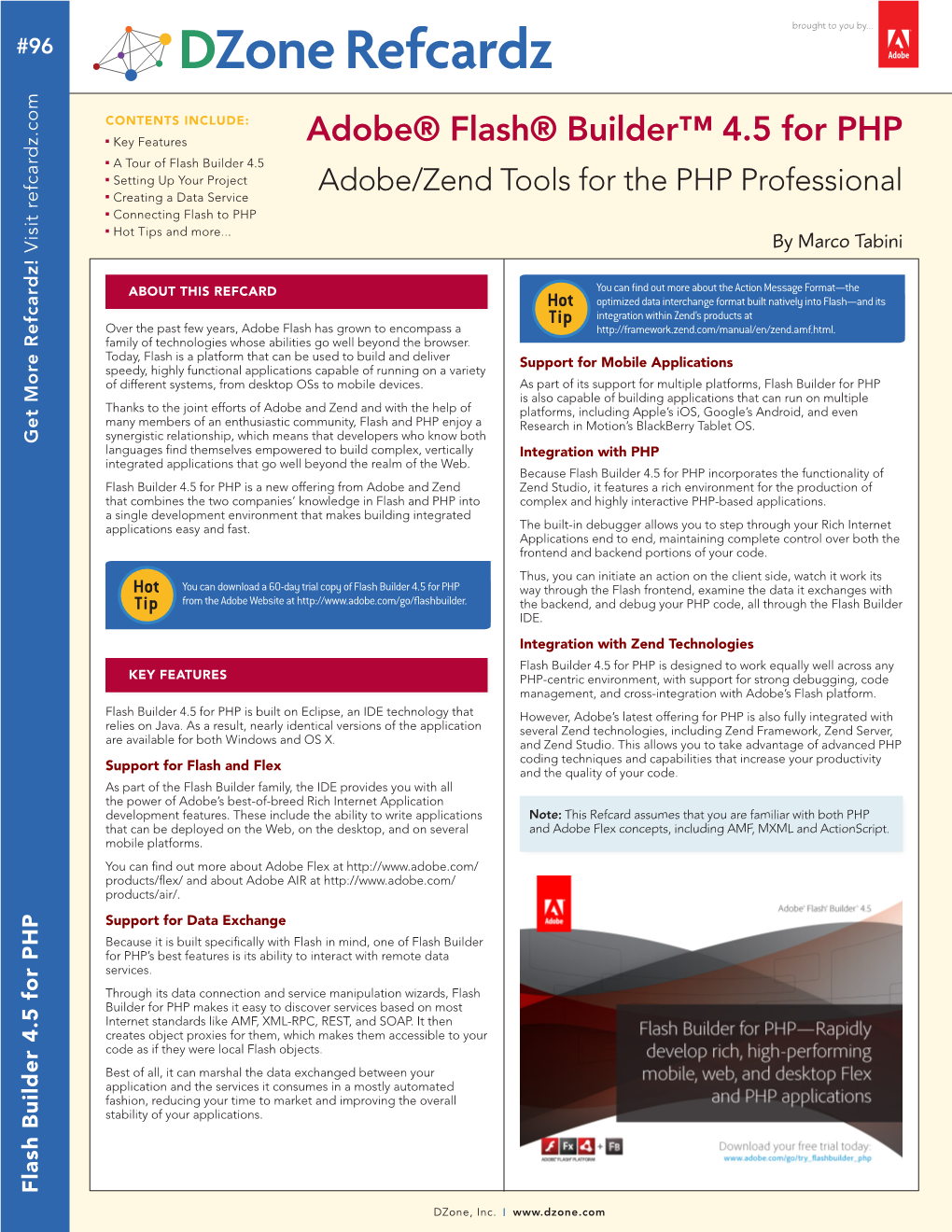 Adobe® Flash® Builder™ 4.5 for PHP