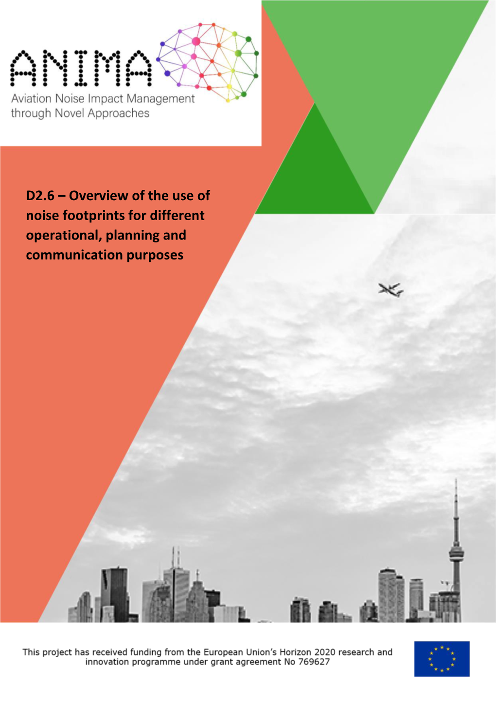 D2.6 – Overview of the Use of Noise Footprints for Different Operational, Planning and Communication Purposes