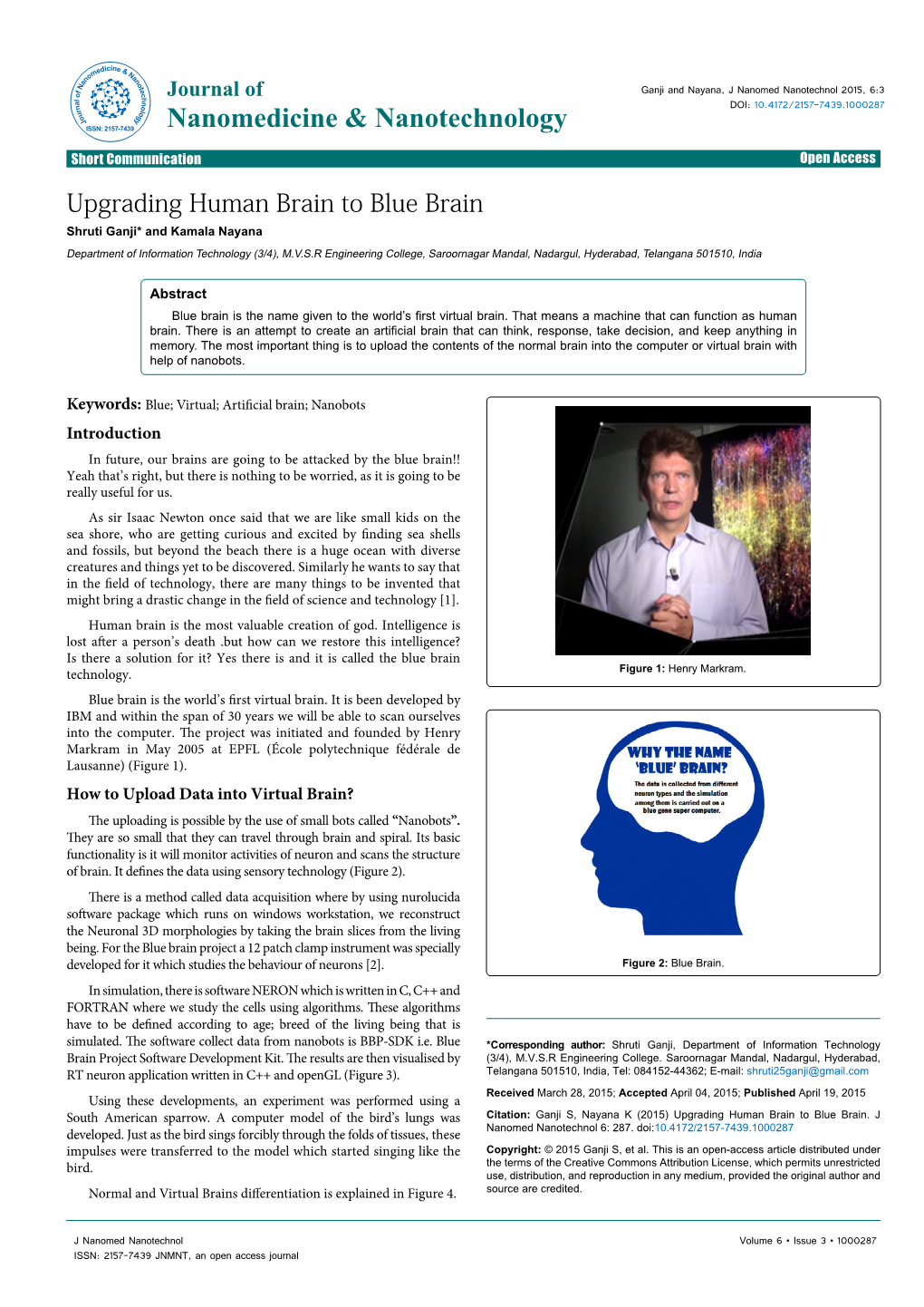 Upgrading Human Brain to Blue Brain