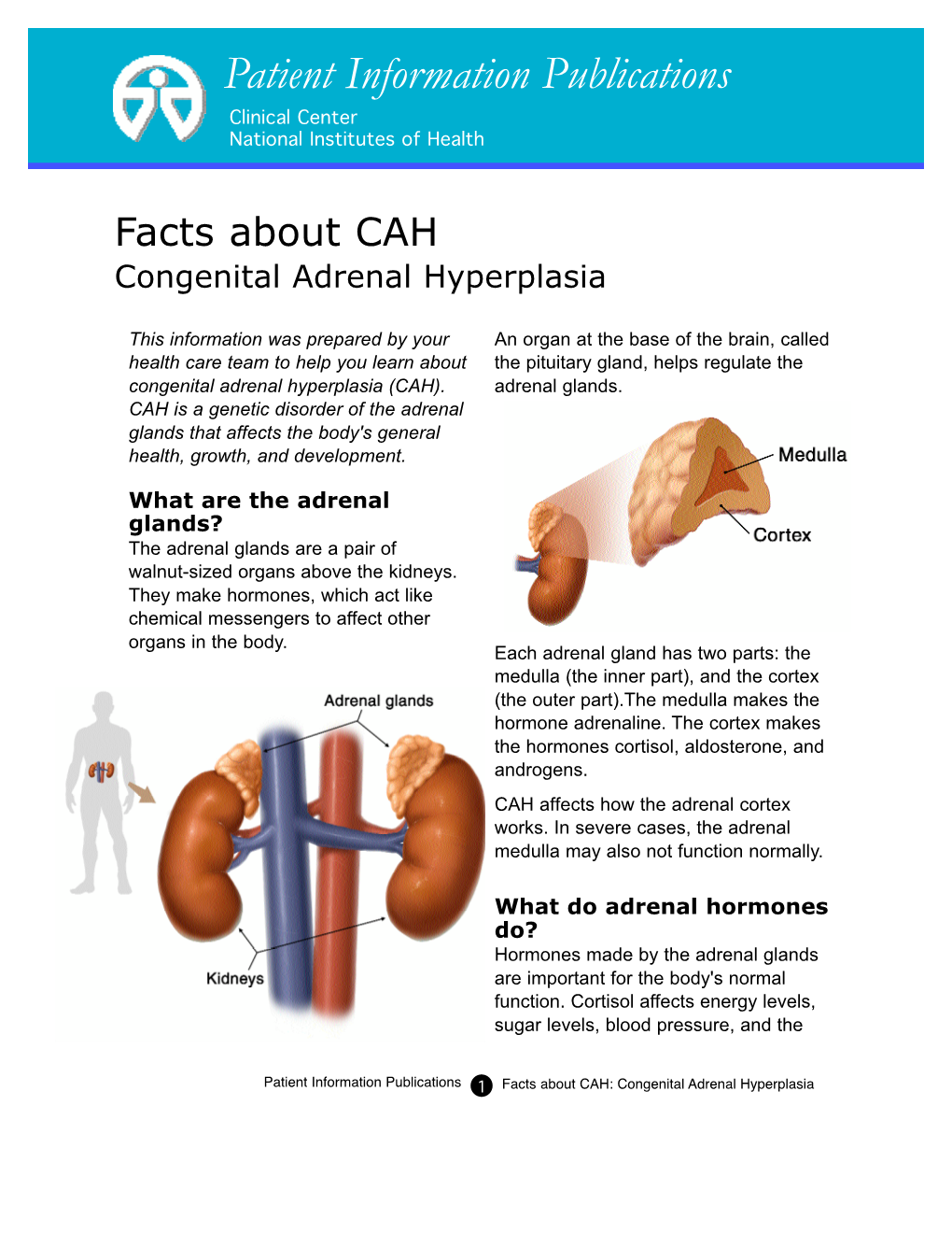 Congenital Adrenal Hyperplasia