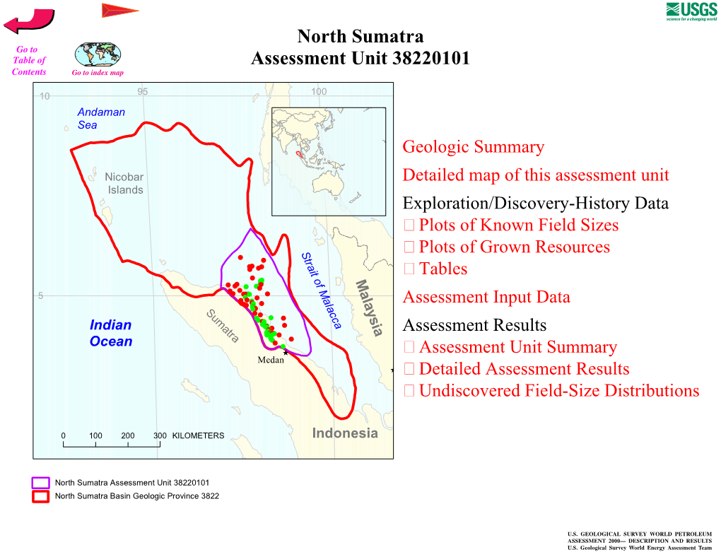 North Sumatra Assessment Unit 38220101