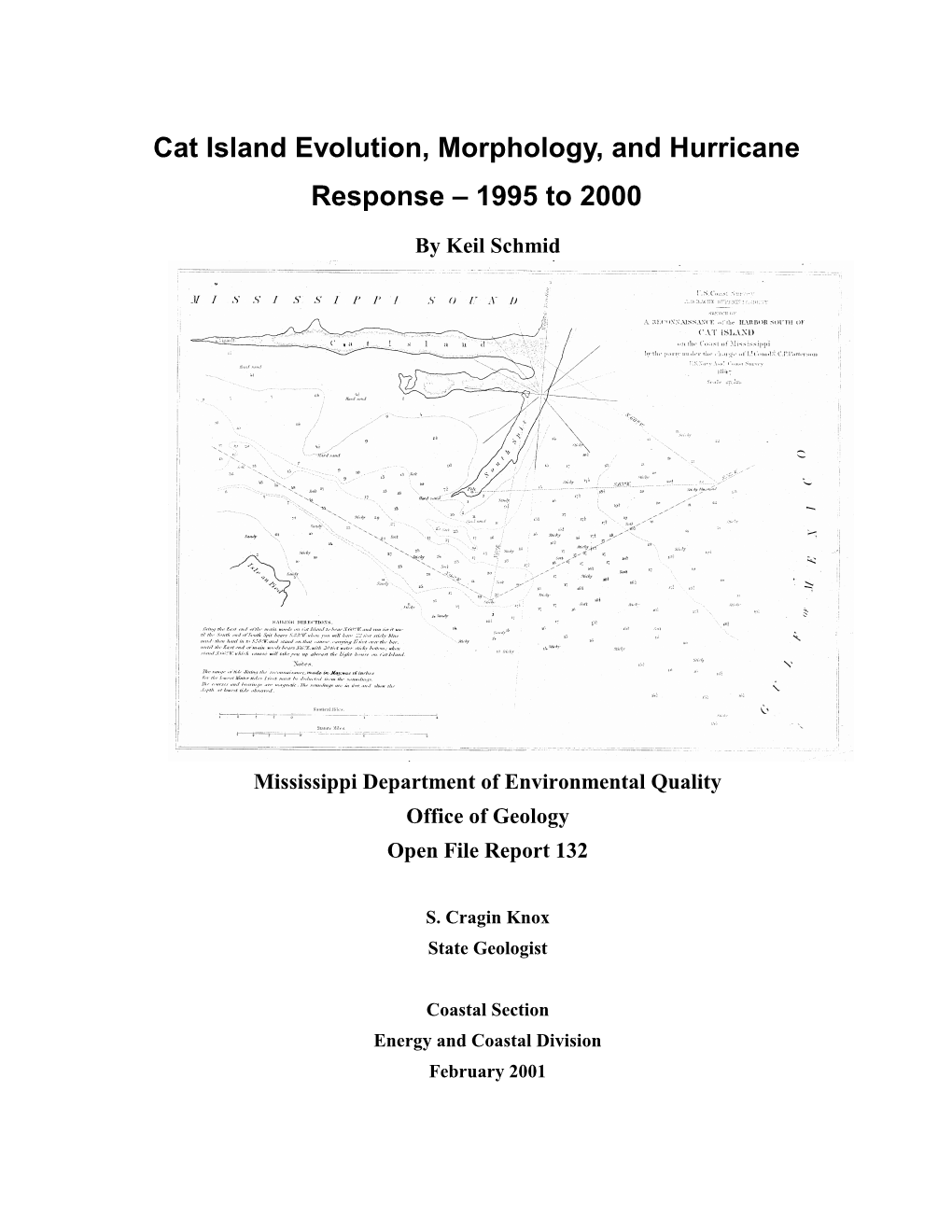 Barrier Island Change – Pre-Hurricane, Hurricane, And