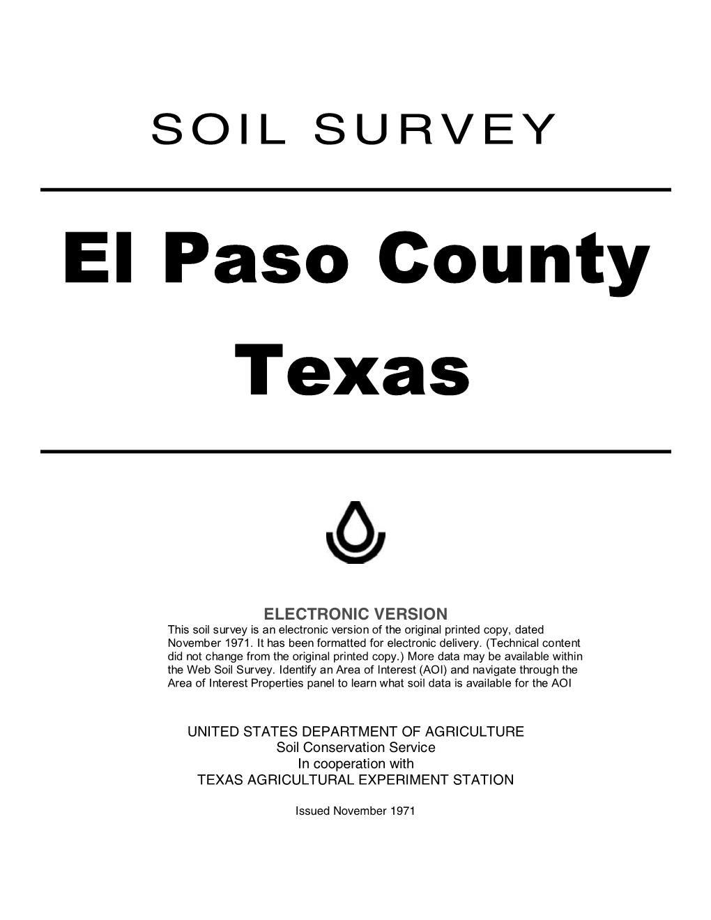 El Paso County Texas