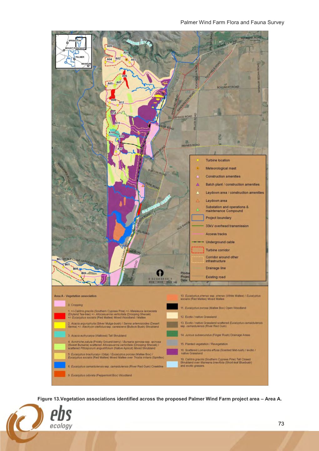 Palmer Wind Farm Flora and Fauna Survey 73