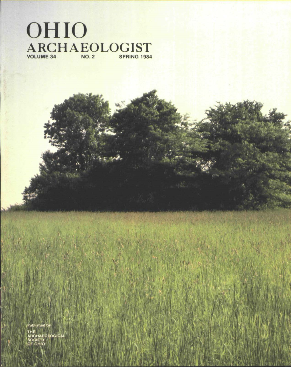 Ohio Archaeologist Volume 34 No