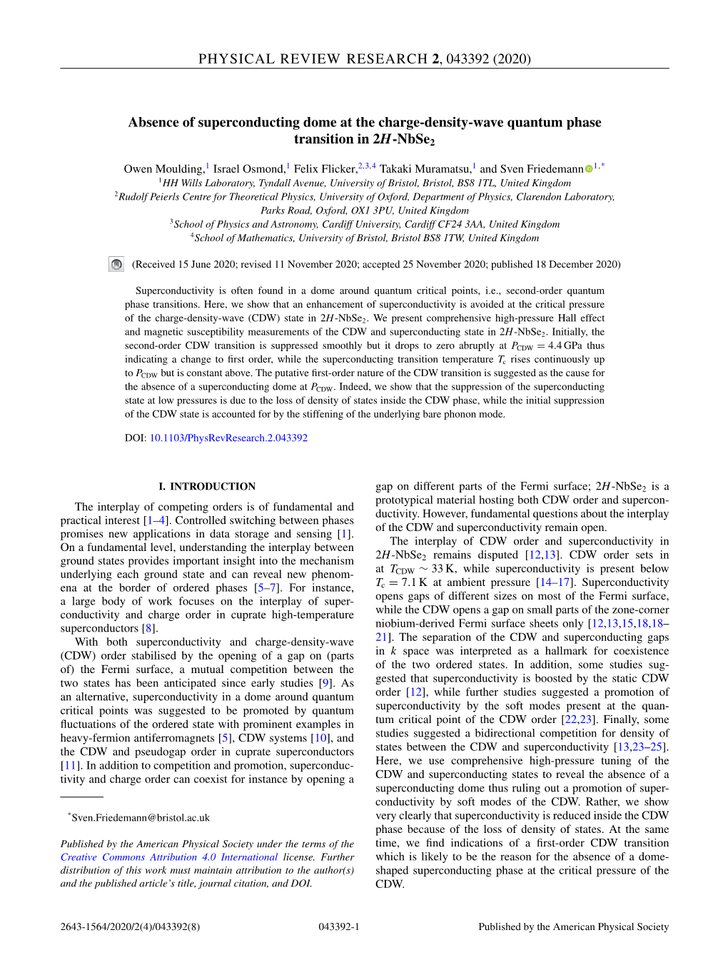 Absence of Superconducting Dome at the Charge-Density-Wave Quantum Phase Transition in 2H-Nbse2