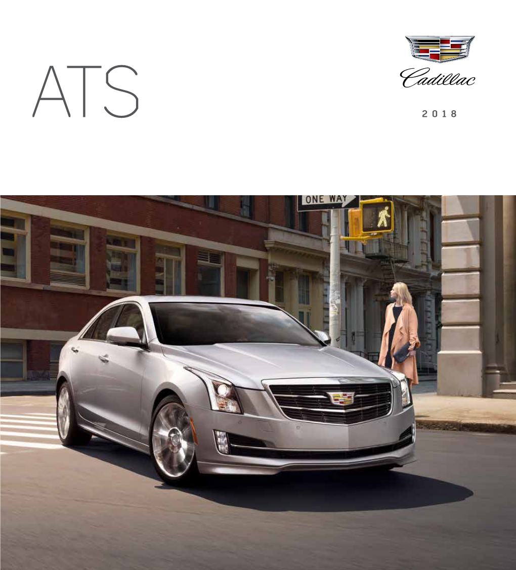 2018 Cadillac ATS Catalog Revmay2018.Pdf