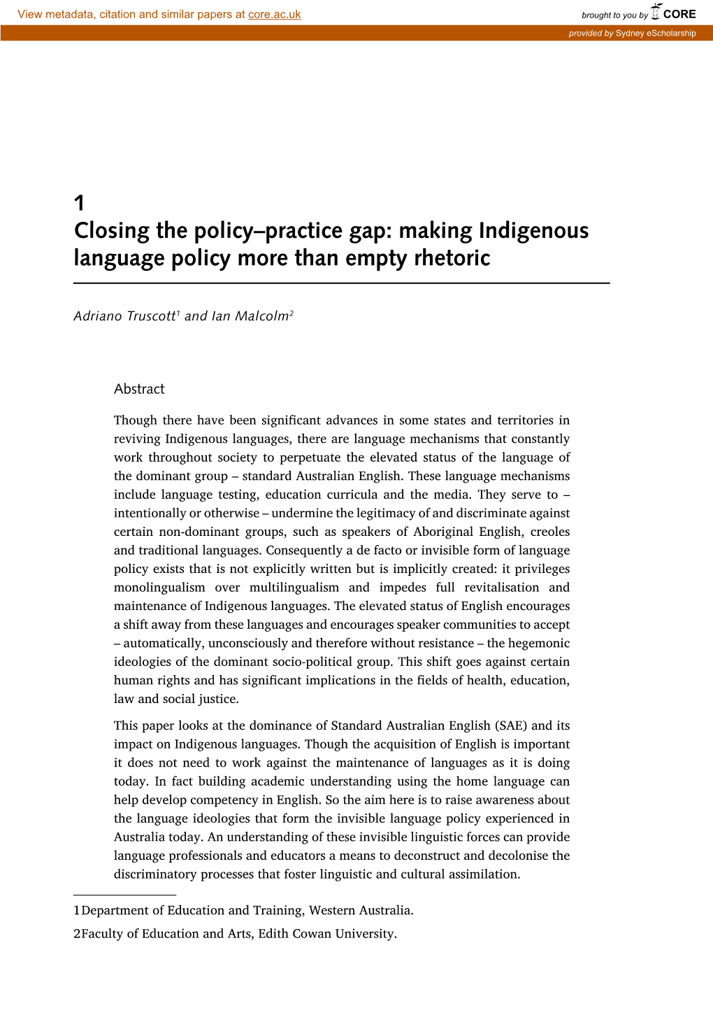 Making Indigenous Language Policy More Than Empty Rhetoric