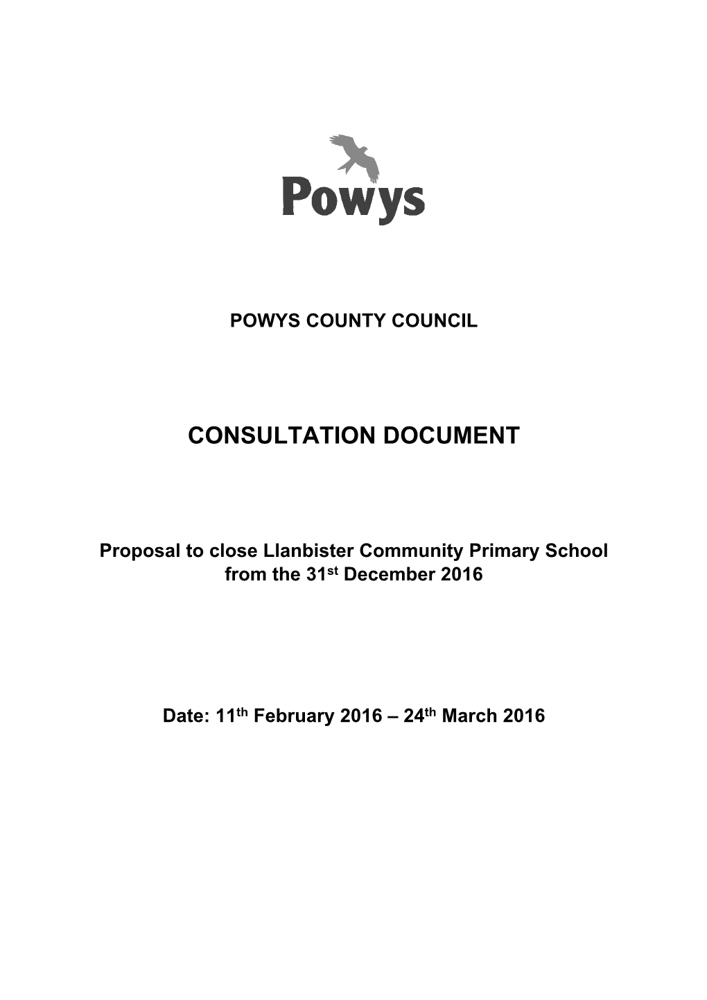 Consultation Document