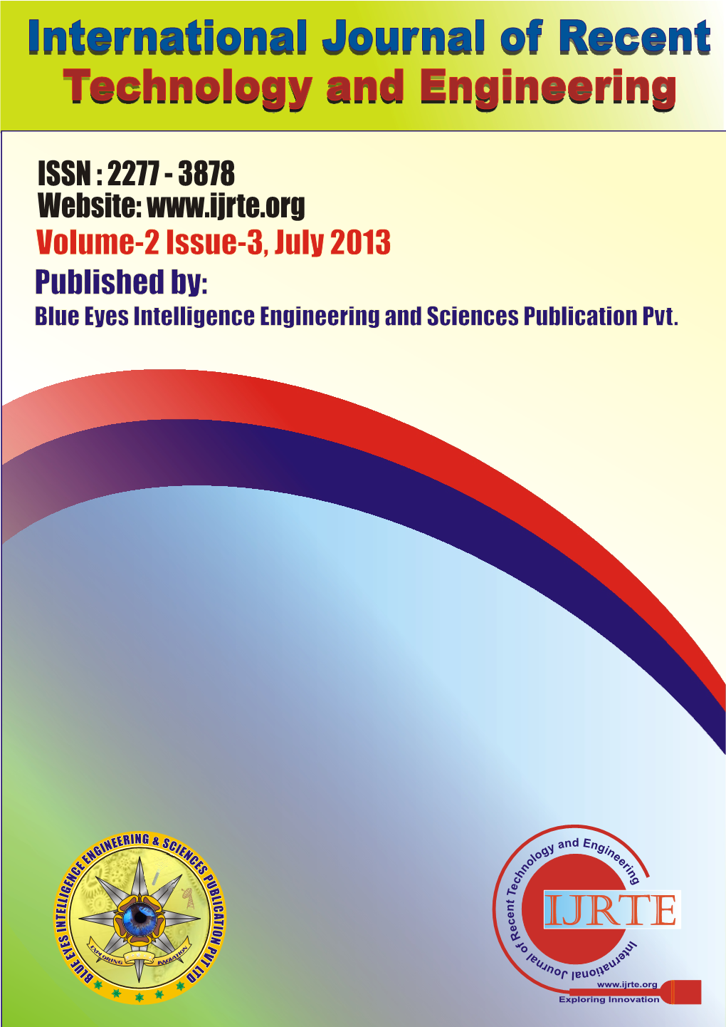 Technology and Engineering International Journal of Recent