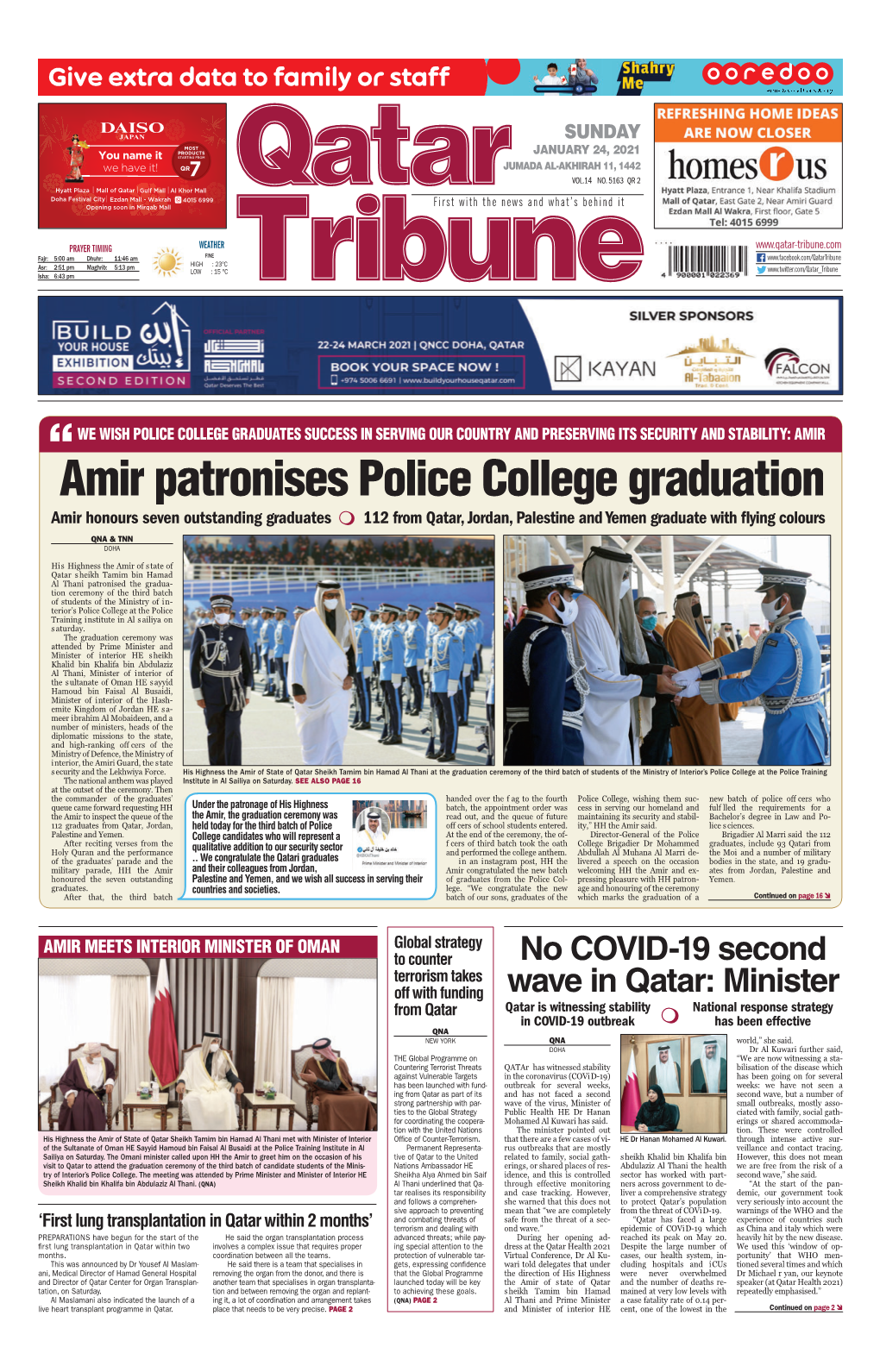 Amir Patronises Police College Graduation
