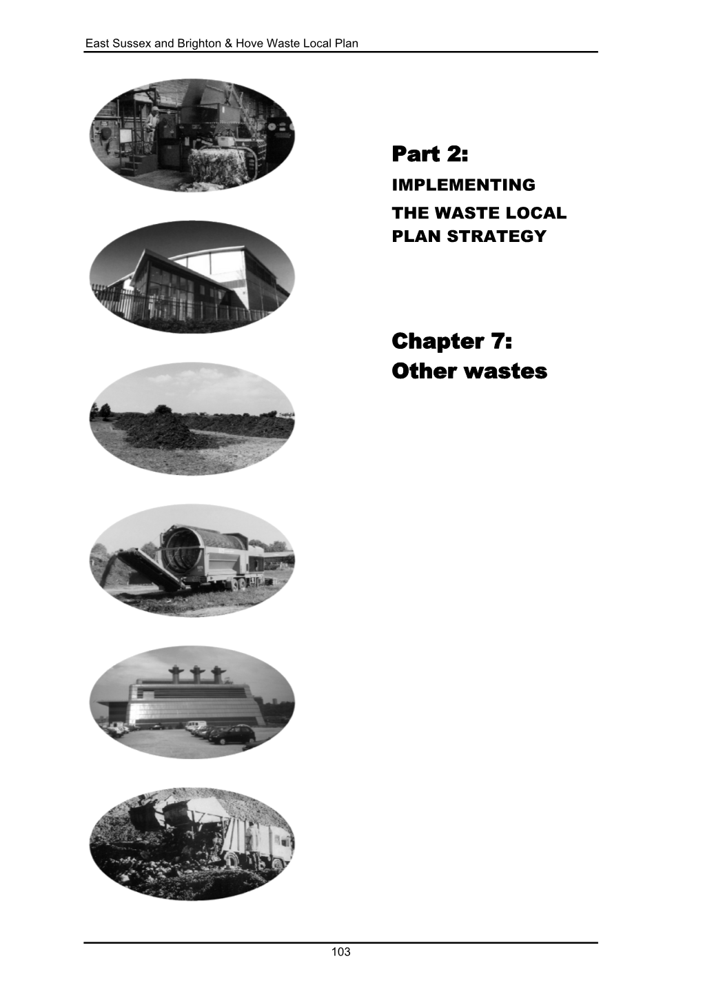 Chapter 7: Other Wastes