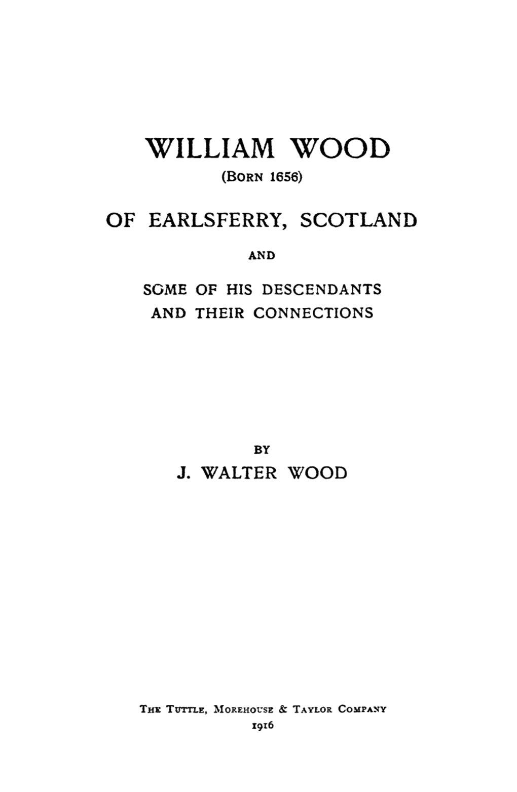 William Wood (Born 1656)