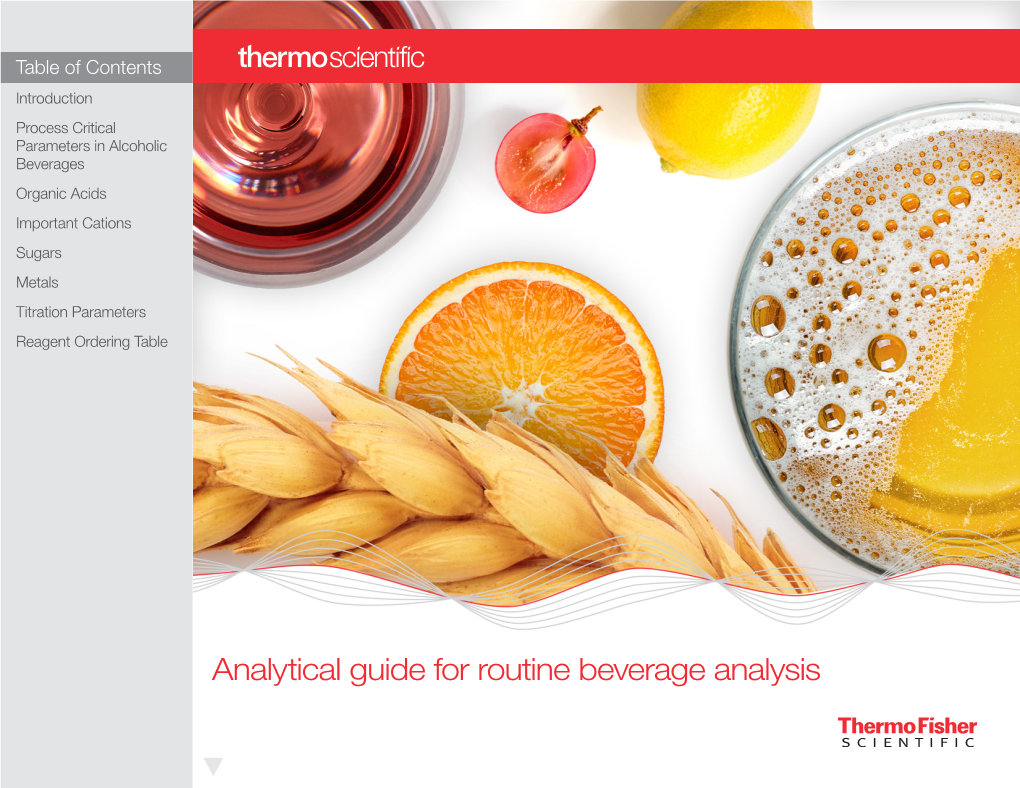 Analytical Guide for Routine Beverage Analysis