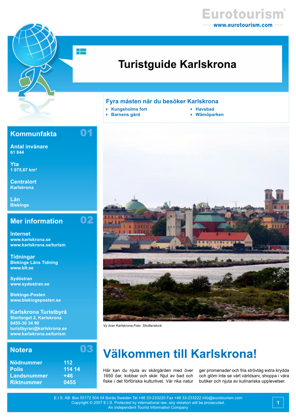 Turistguide Karlskrona