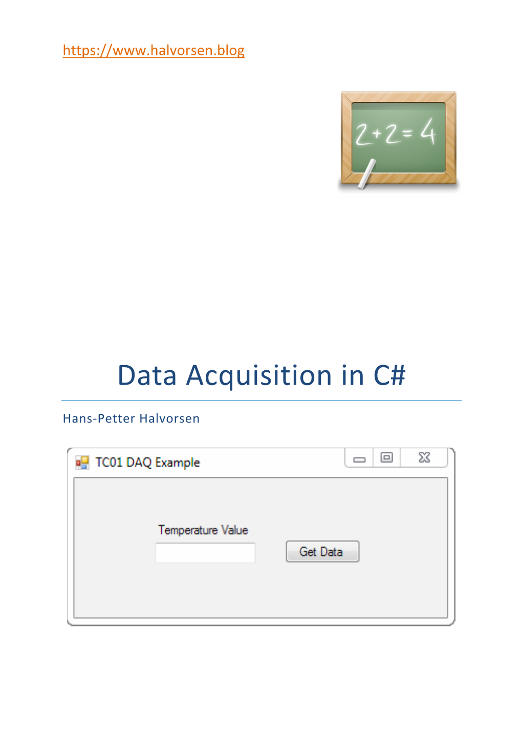 Data Acquisition in C