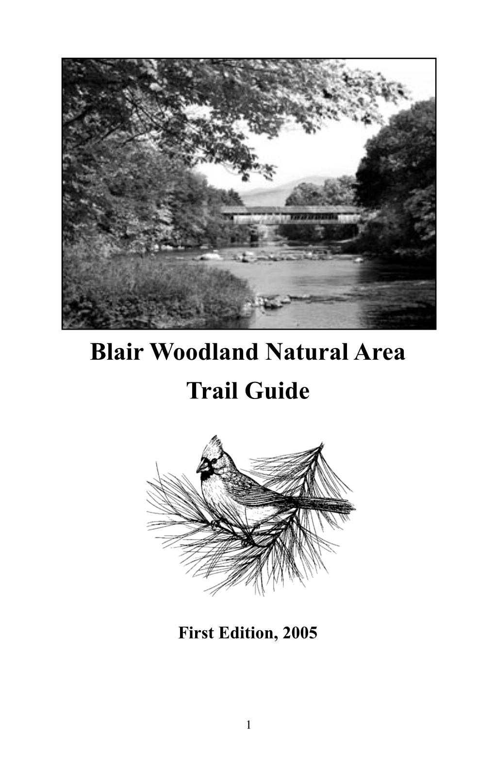 Blair Woodland Booklet