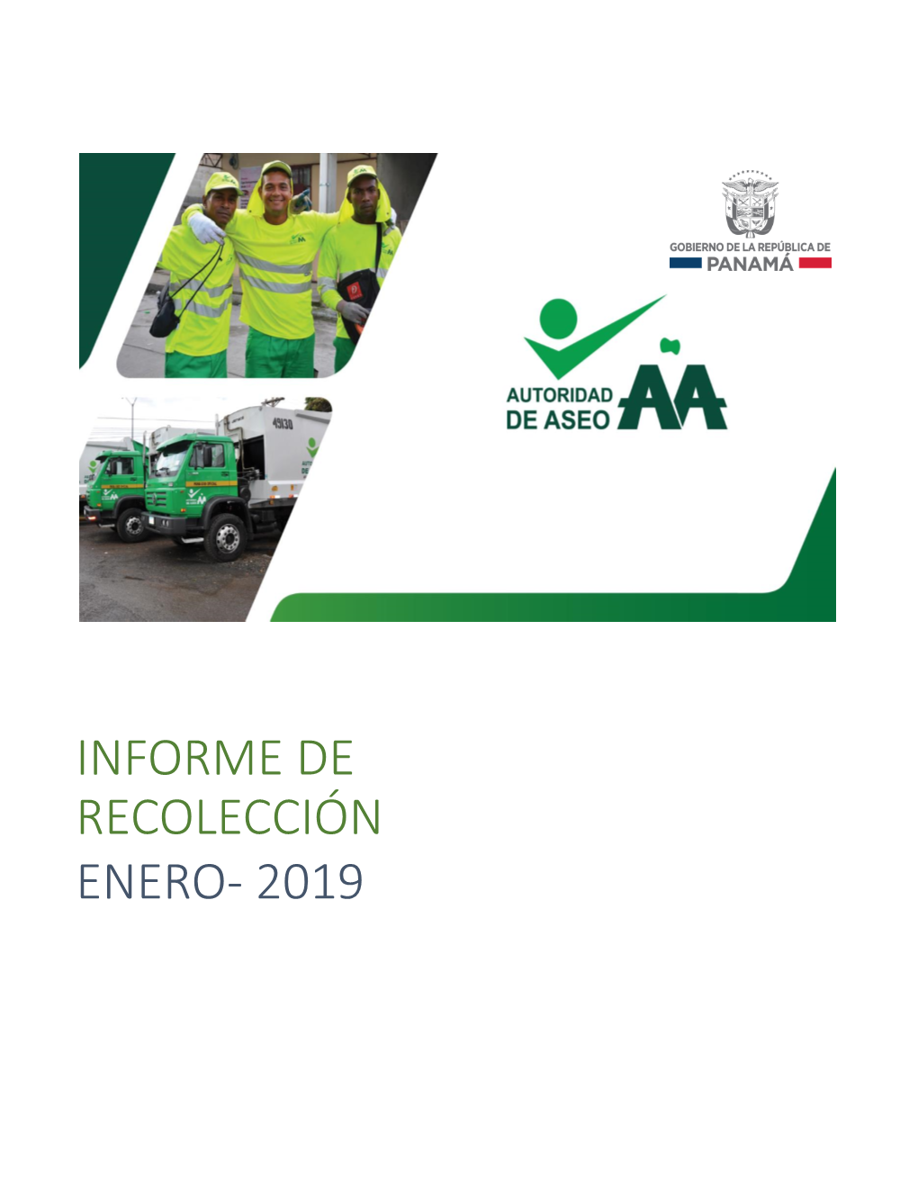 Informe De Recolección Enero- 2019