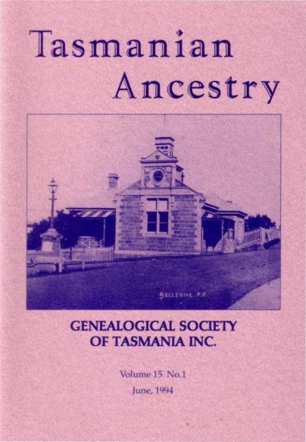 Tasmanian Ancestry