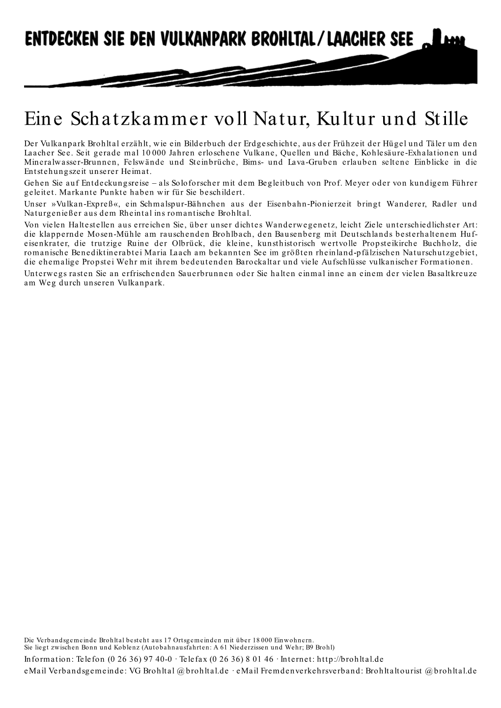 Eine Schatzkammer Voll Natur, Kultur Und Stille