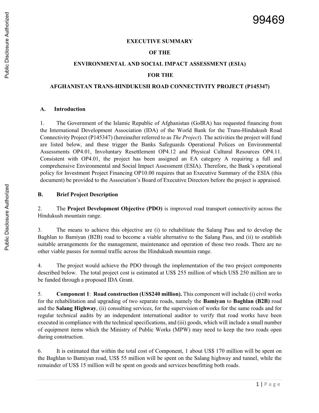 World Bank Document