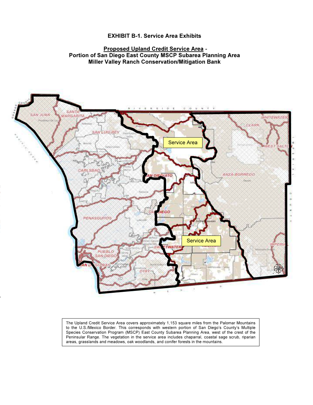 Service Area Maps