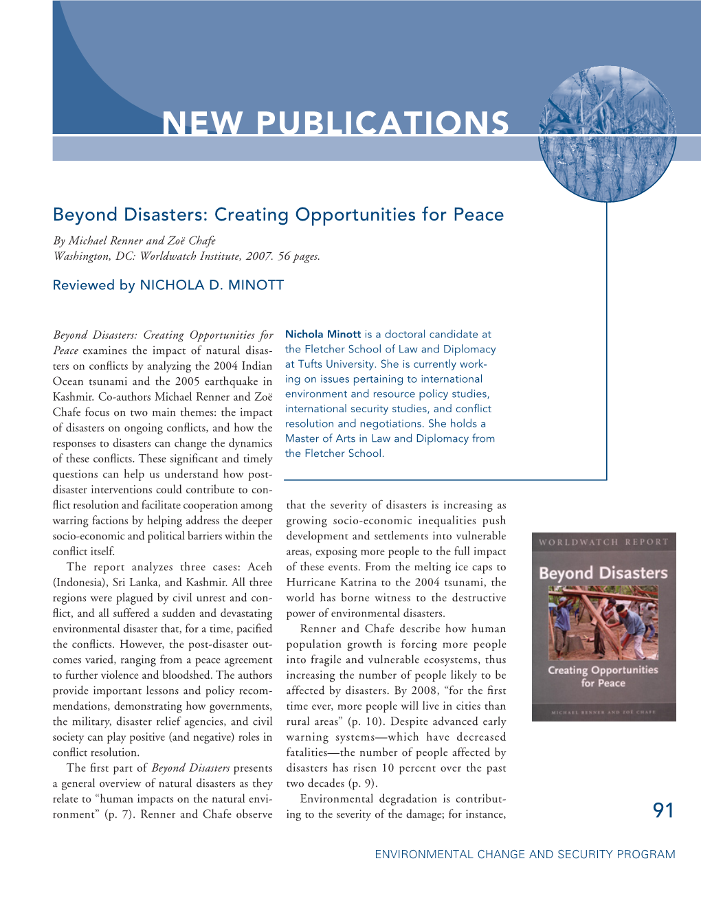 New Publications