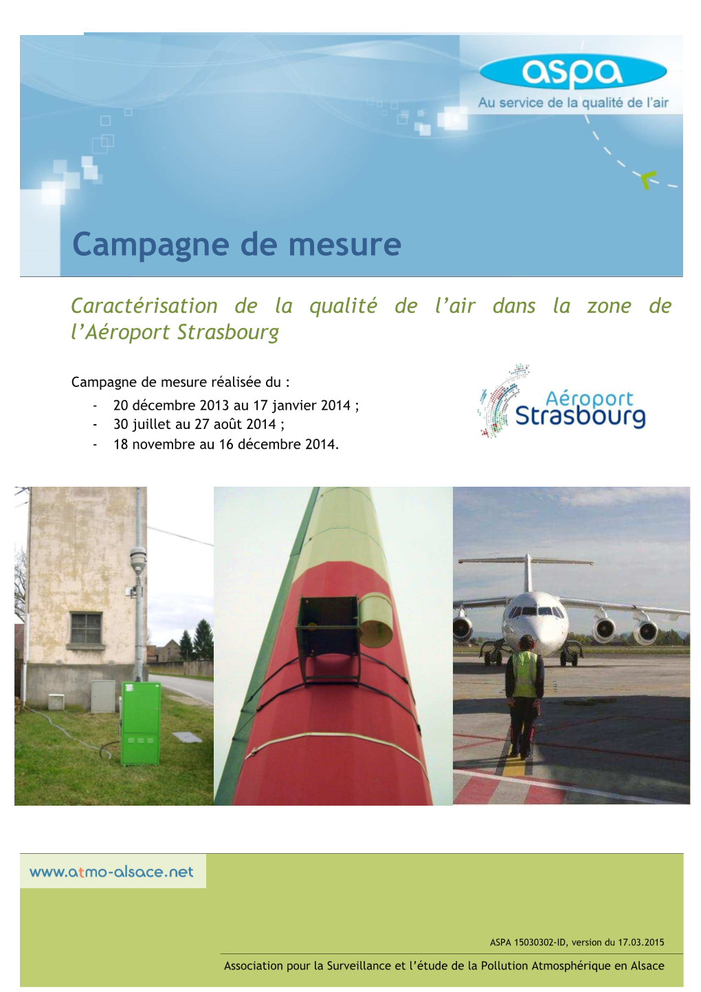 ASPA 15030302-ID Rapport Aéroport Strasbourg-Entzheim V170315