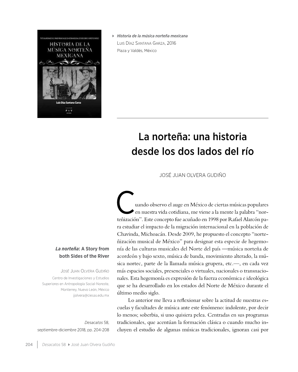 La Norteña: Una Historia Desde Los Dos Lados Del Río