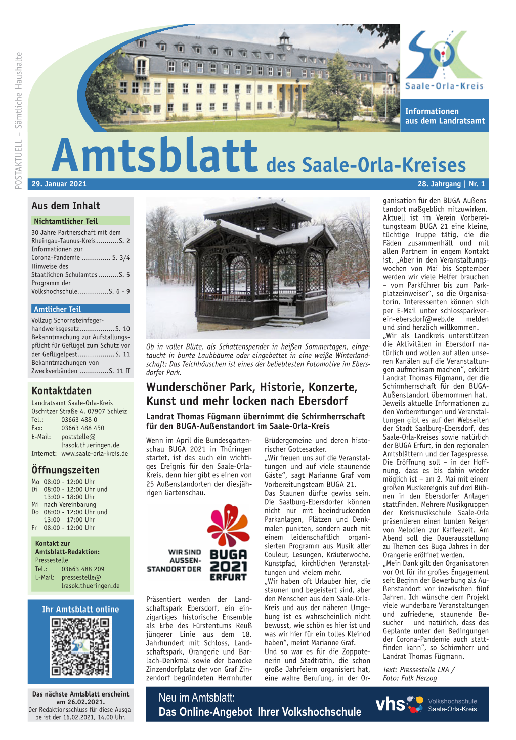 Amtsblatt Des Saale-Orla-Kreises 29