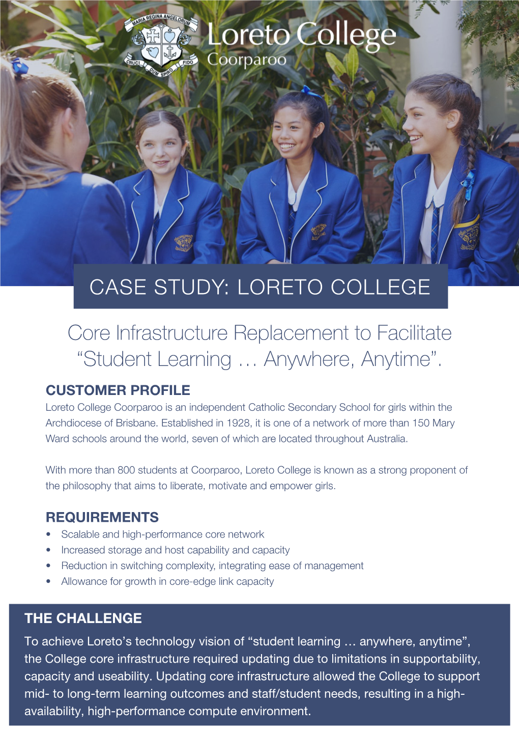 Case Study: Loreto College