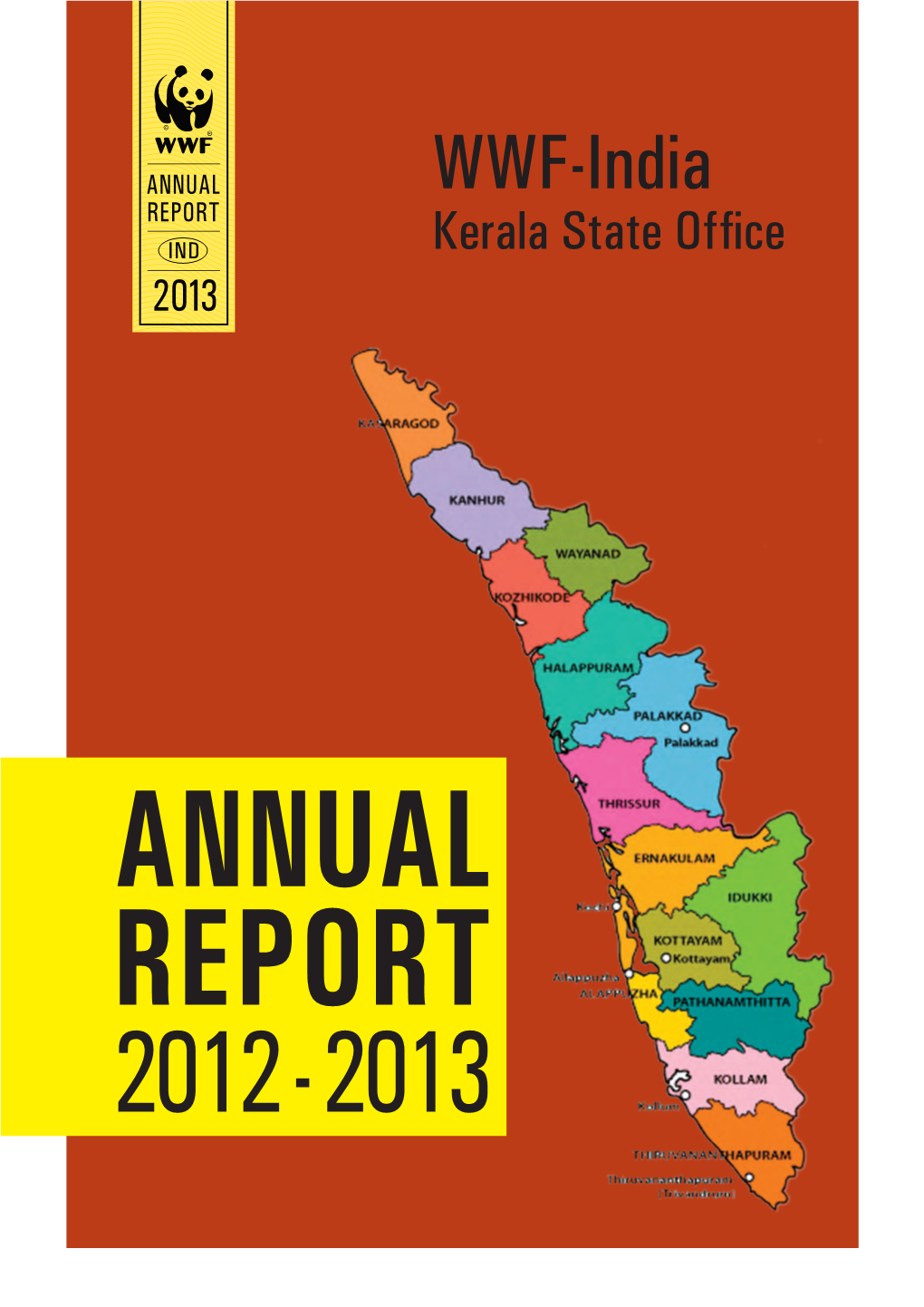 WWF-India REPORT IND Kerala State Office 2013