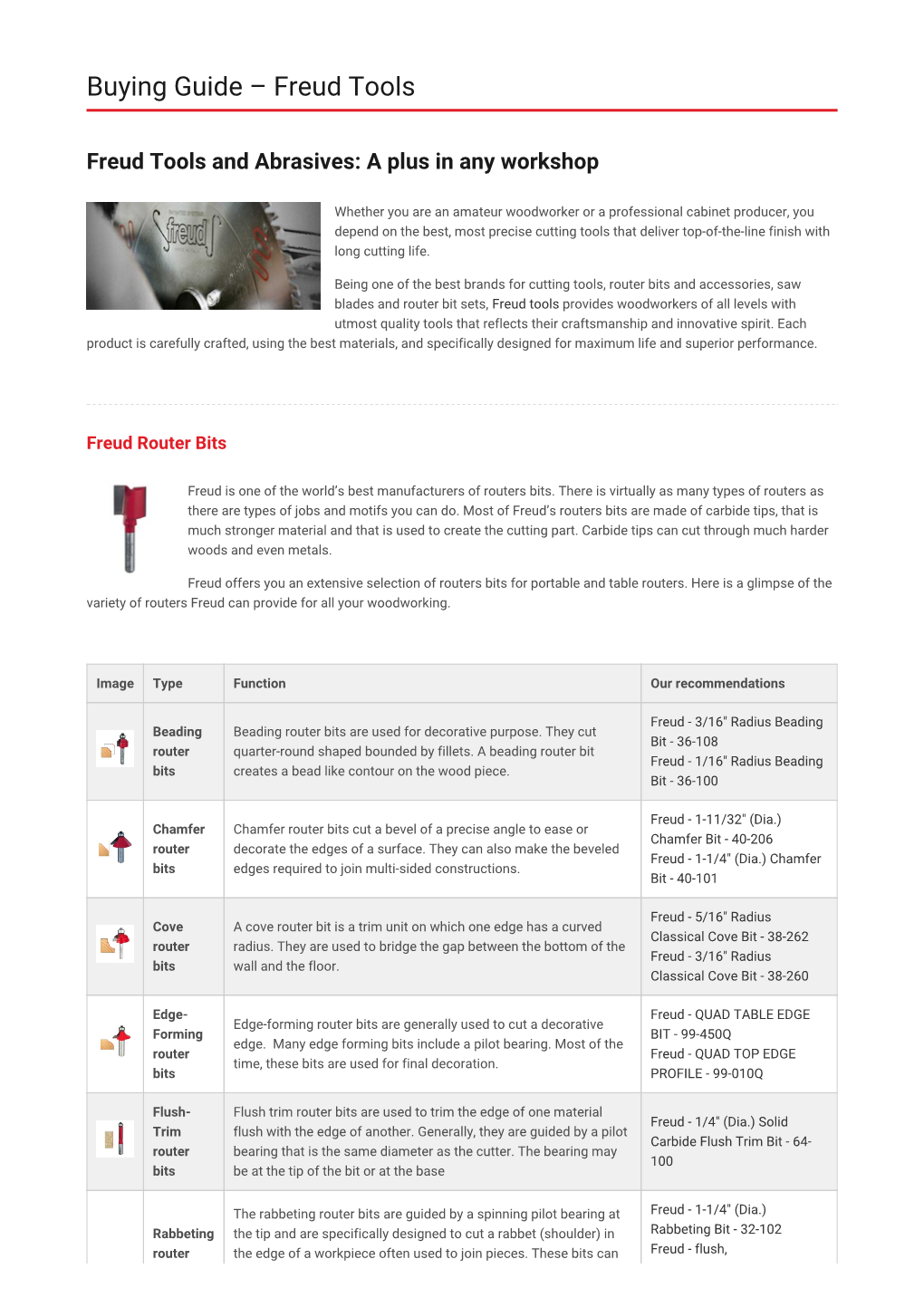 Info-Guide Freud Tools