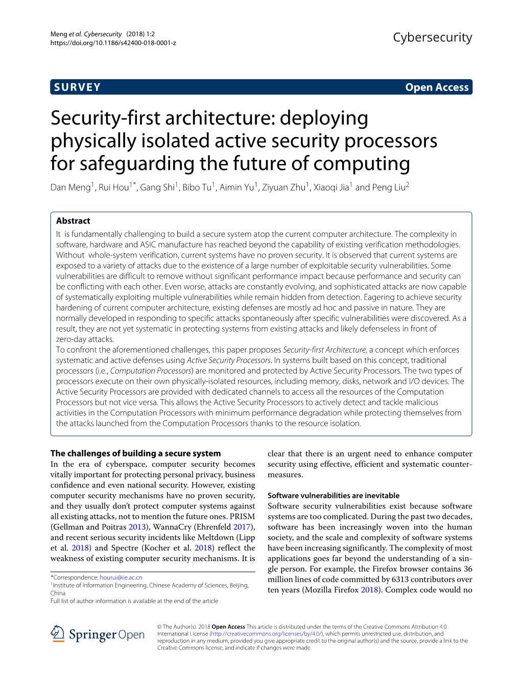 Deploying Physically Isolated Active Security Processors