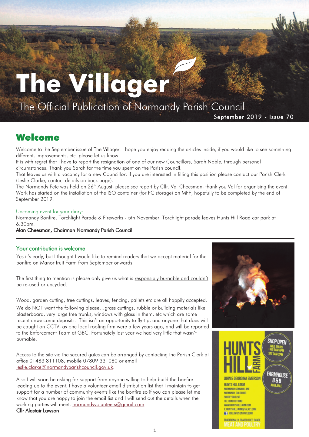 The Villager September 19