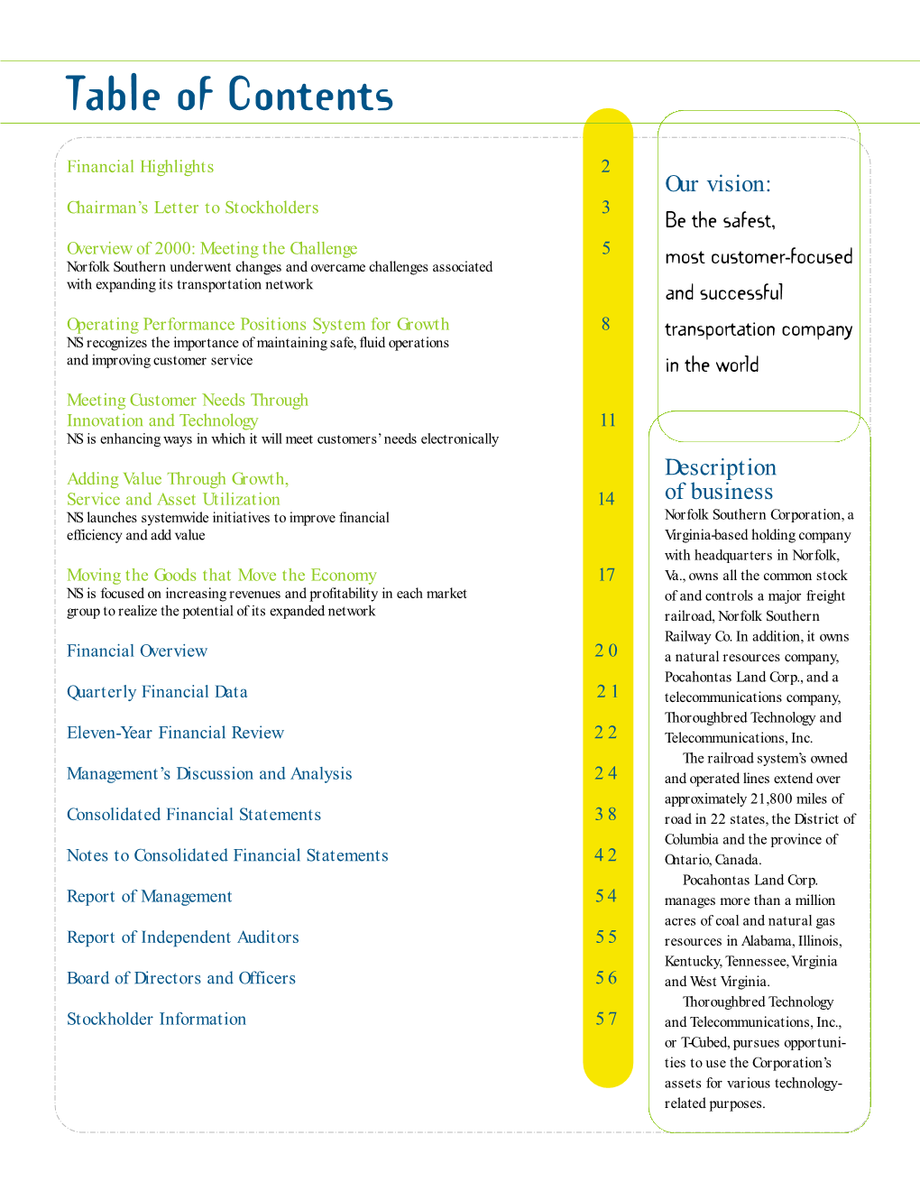 2000 Annual Report Cost 64 Cents Per Book to Produce, Which Represents an 11 Percent Decrease from 1999