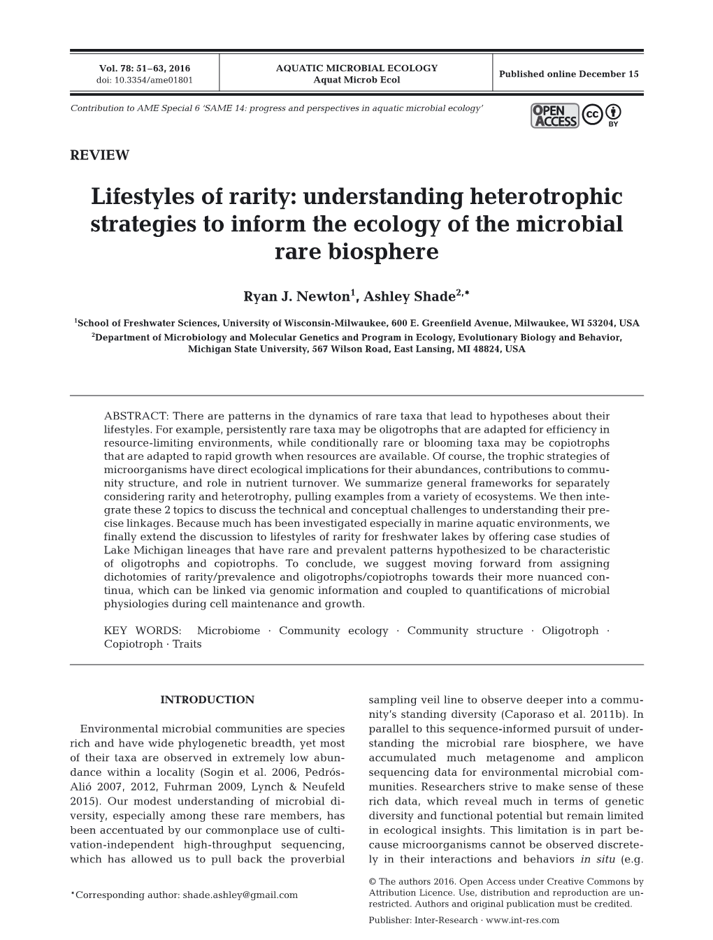 Aquatic Microbial Ecology 78:51