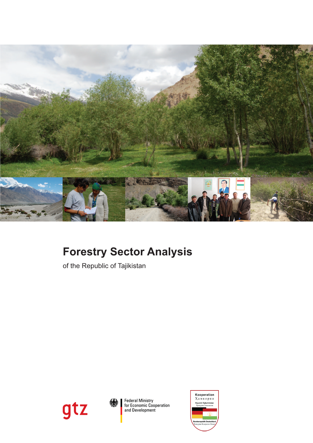 Forestry Sector Analysis of the Republic of Tajikistan Imprint