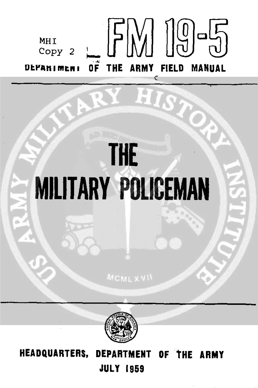 Military Policeman