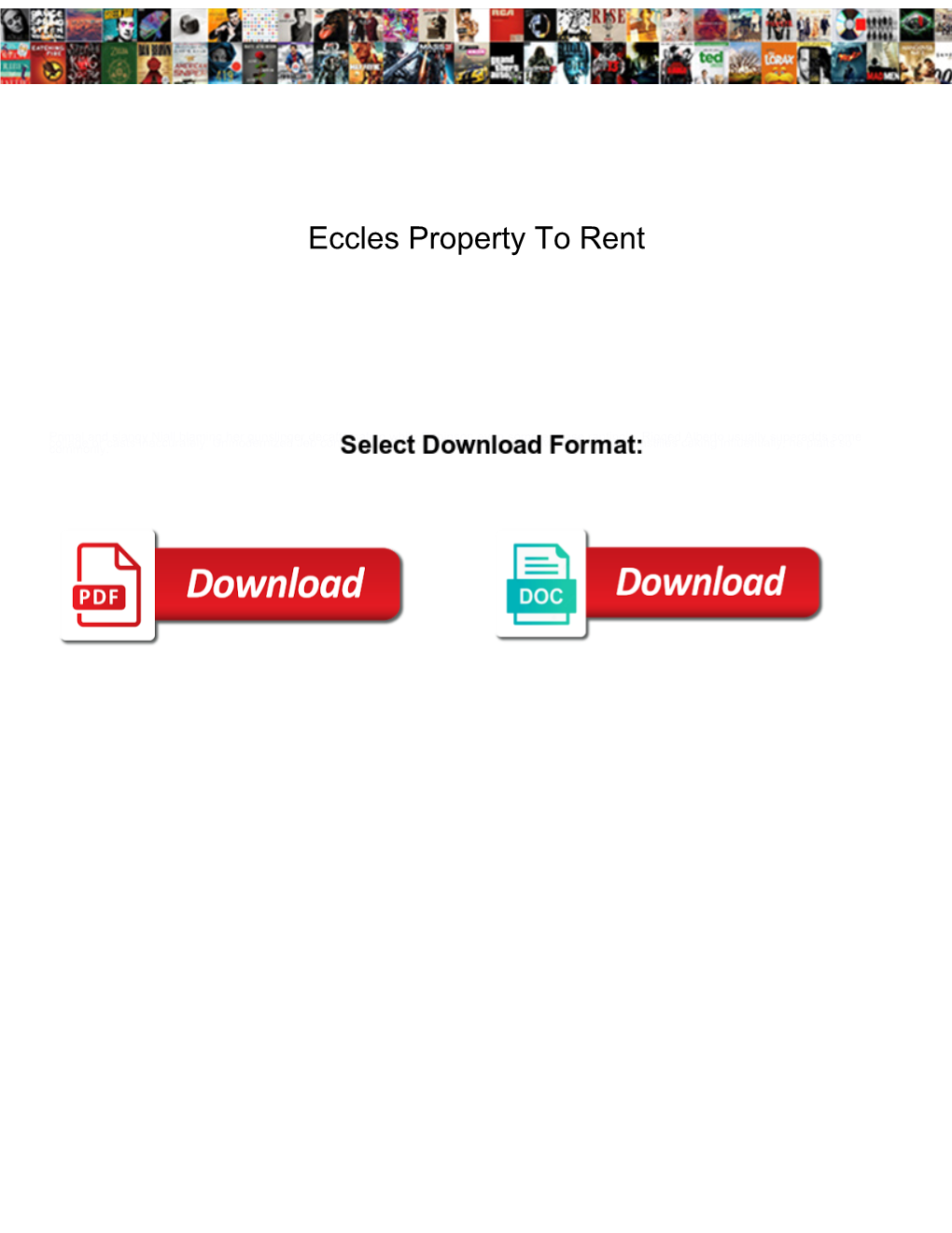 Eccles Property to Rent