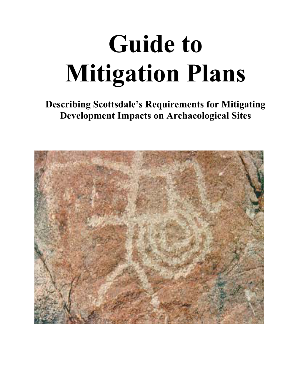 Guide to Mitigation Plans