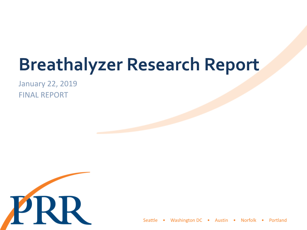 CDOT Breathalyzer Research Report FINAL