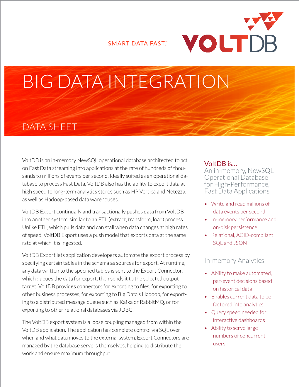 Big Data Integration