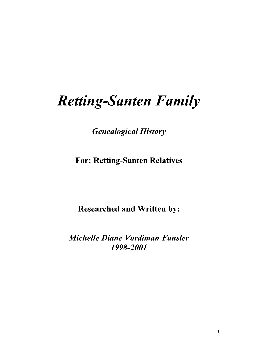 Santen Family Booklet