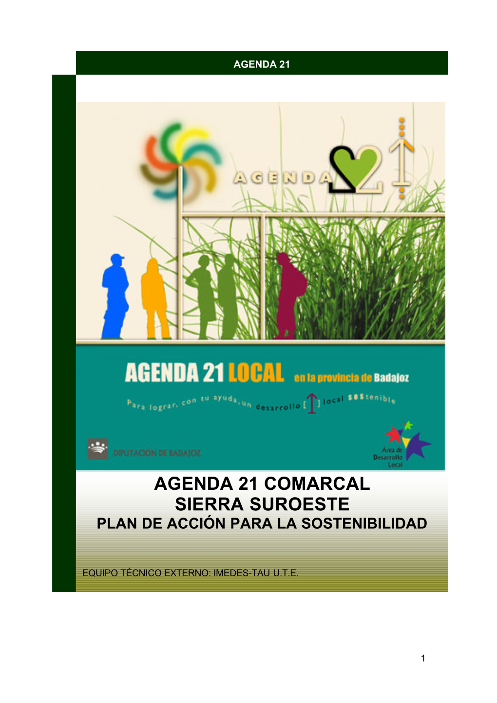 Agenda 21 Comarcal Sierra Suroeste Plan De Acción Para La Sostenibilidad