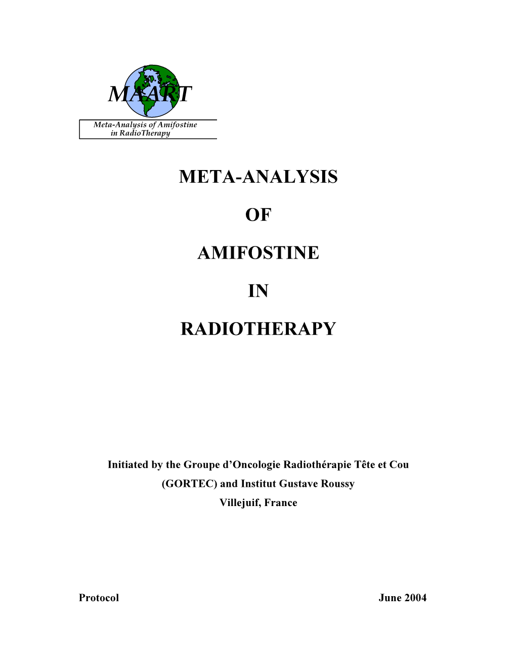 Meta Analysis of Amifostine in 5Adiothe5apy